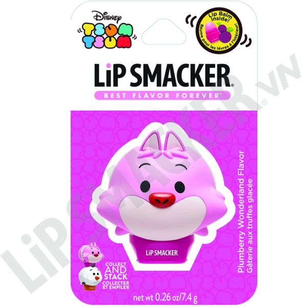Lip Smacker – Son Disney Tsum Tsum Mèo Cheshire Trong Alice Ở Xứ Sở Thần Tiên (4)