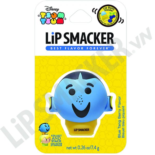 Lip Smacker Disney Tsum Tsum Dory Lip Balm Blue Tang Berry - Son Disney Tsum Tsum Cá Dory (5)