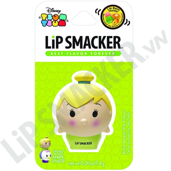 Lip Smacker Disney Tsum Tsum Tinker Bell Lip Balm - Pixie Kiwi Pie - Son Disney Tsum Tsum Nàng Tiên Xanh Tiner Bell
