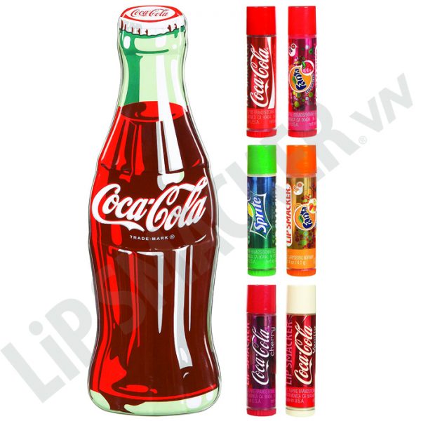LipSmaker Coca Cola Vintage Bottle Tint - Set 6 cây son Coca Coca 1