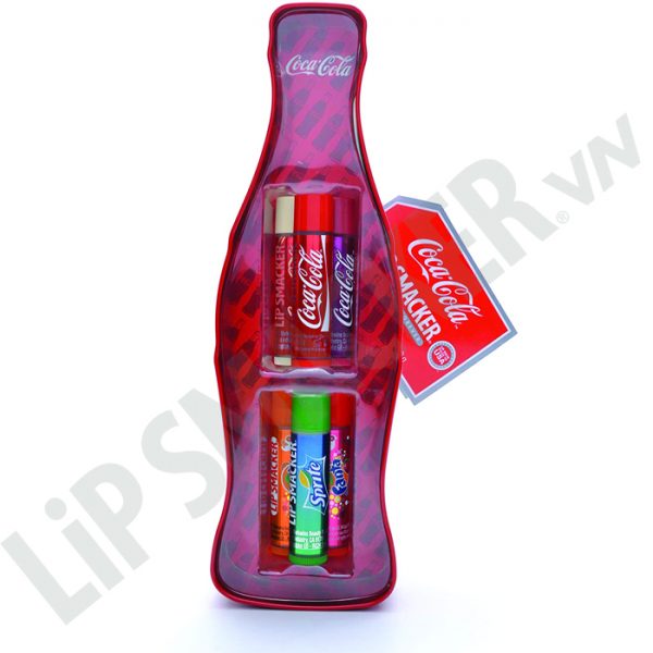 LipSmaker Coca Cola Vintage Bottle Tint - Set 6 cây son Coca Coca 2