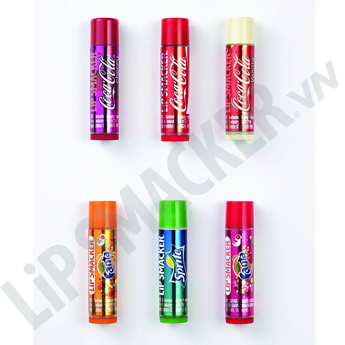 LipSmaker Coca Cola Vintage Bottle Tint - Set 6 cây son Coca Coca 4 LipSmaker Coca Cola Vintage Bottle Tint - Set 6 cây son Coca Coca 4